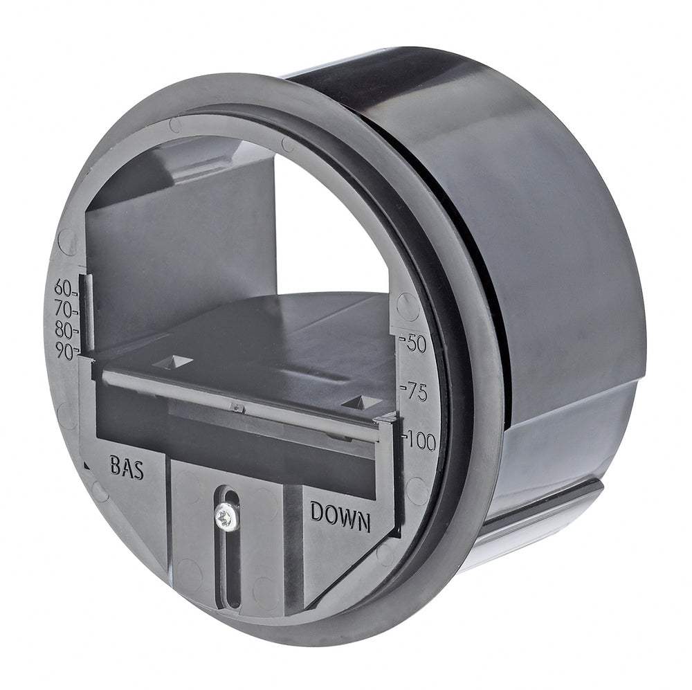 Helios VKH 100/15-50, Volumenstrom-Konstanthalter DN 100 mm einstellbar 15-50 m³/h