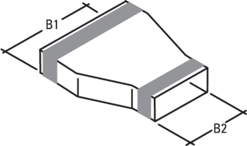 späth Flachkanal Reduzierung (symmetrisch) FK-RS, B1/B2=180/140mm