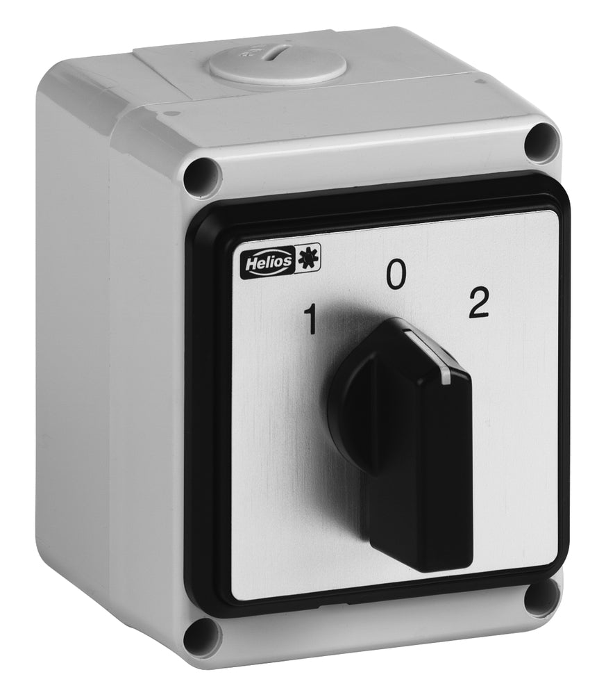Helios WS, Universal-Wendeschalter für AP-+ UP-Montage, 1-+ 3-PH