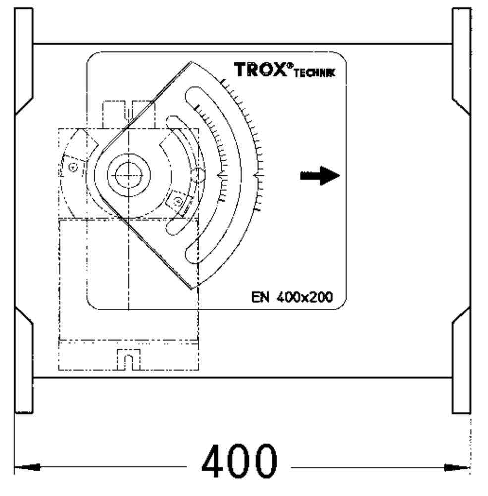 Trox Volumenstromregler EN/500x500