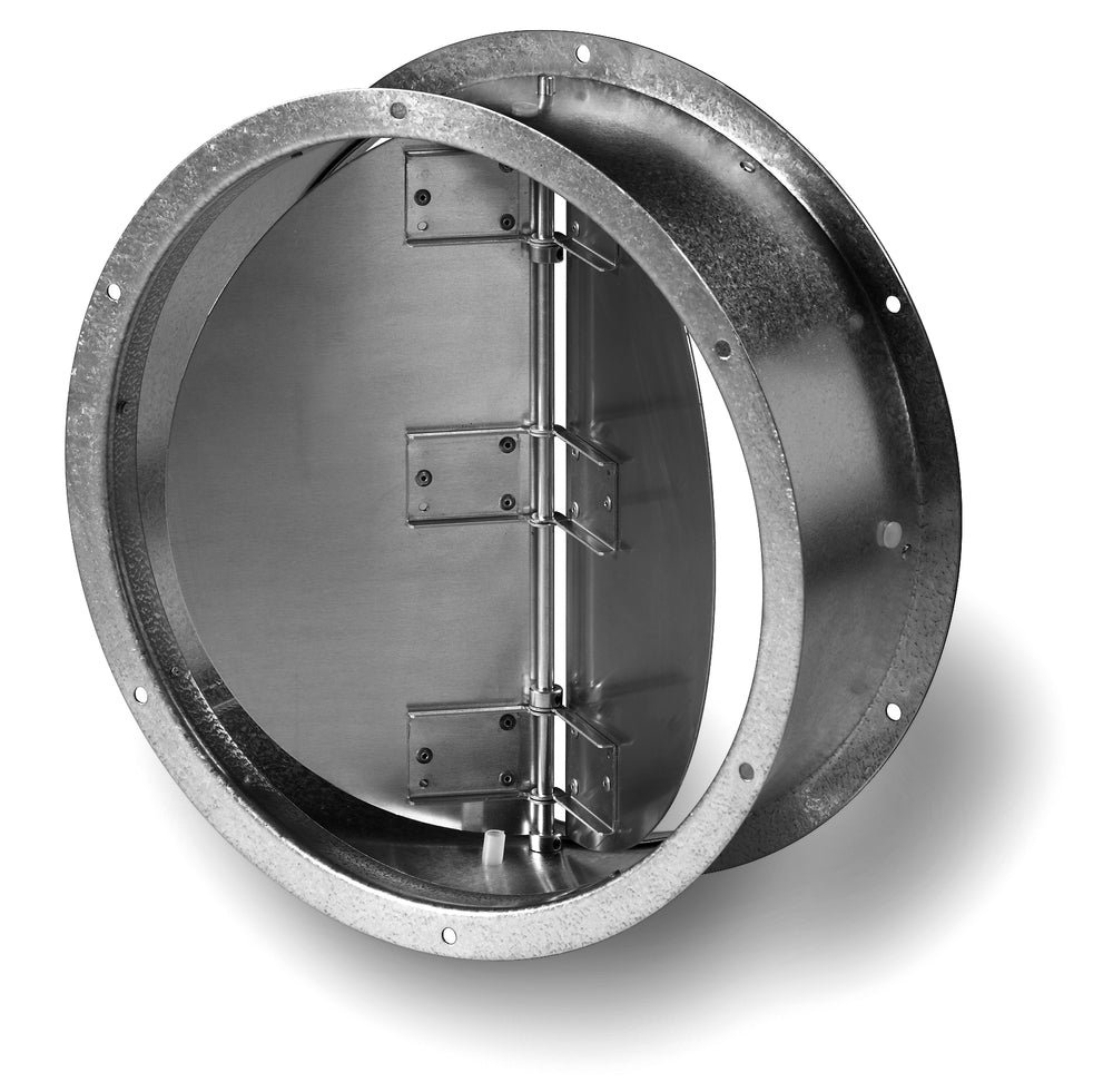 Helios RVS 355, Rohr-Verschlussklappe selbsttätig, mit Feder