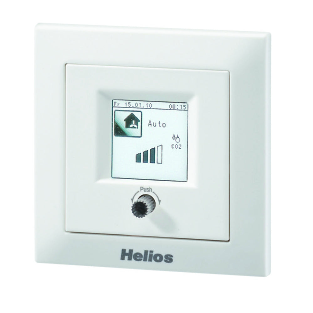 Helios KWL-BEC, Komfortbedienelement inkl. Wochenzeitschaltuhr, UP Version für Helios easycontrols