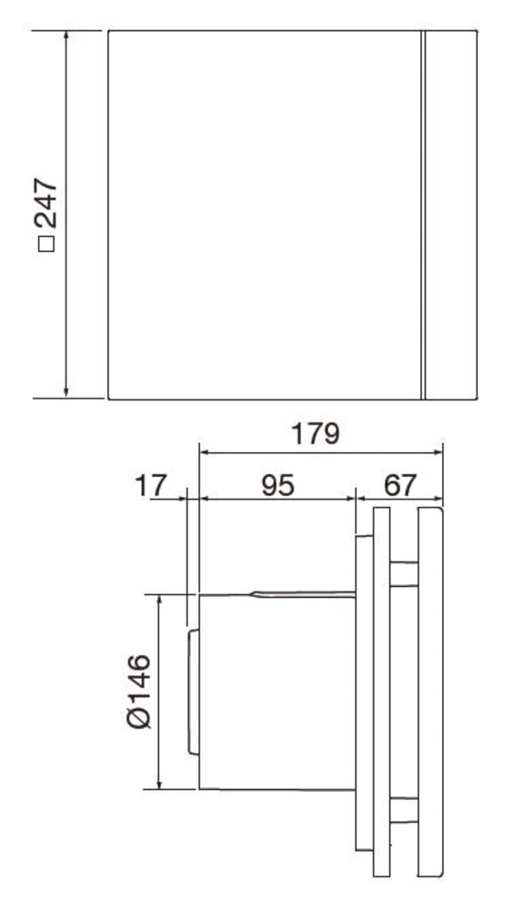 S&P Kleinraum-Ventilator SILENT-300 PLUS DESIGN CZ