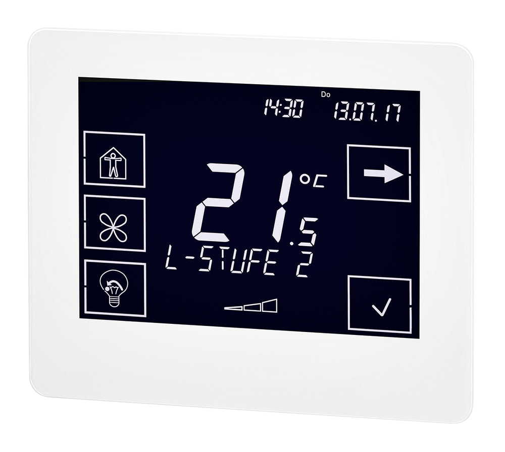 Helios MultiZoneBox Bedienel. Touch KWL-MZB-BET