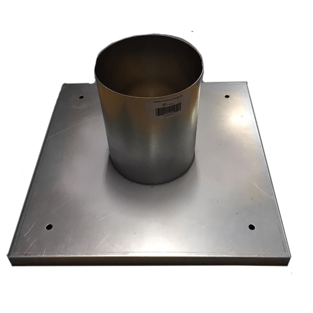 S&P Grundplatte JPA-CTB 435/160 mit Anschlussstutzen für CTB