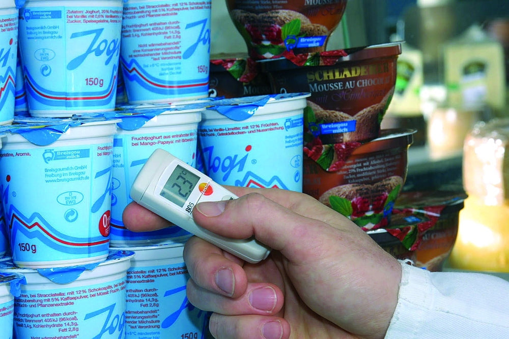 testo 805 - Infrarot-Thermometer mit Schutzhülle