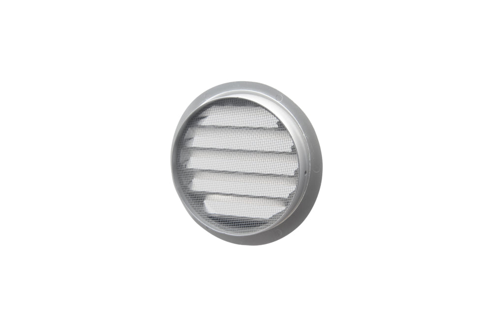 späth Wetterschutzgitter Rund WGR-GR, NW 200, aus Aludruckguß, grau lackiert RAL 9006