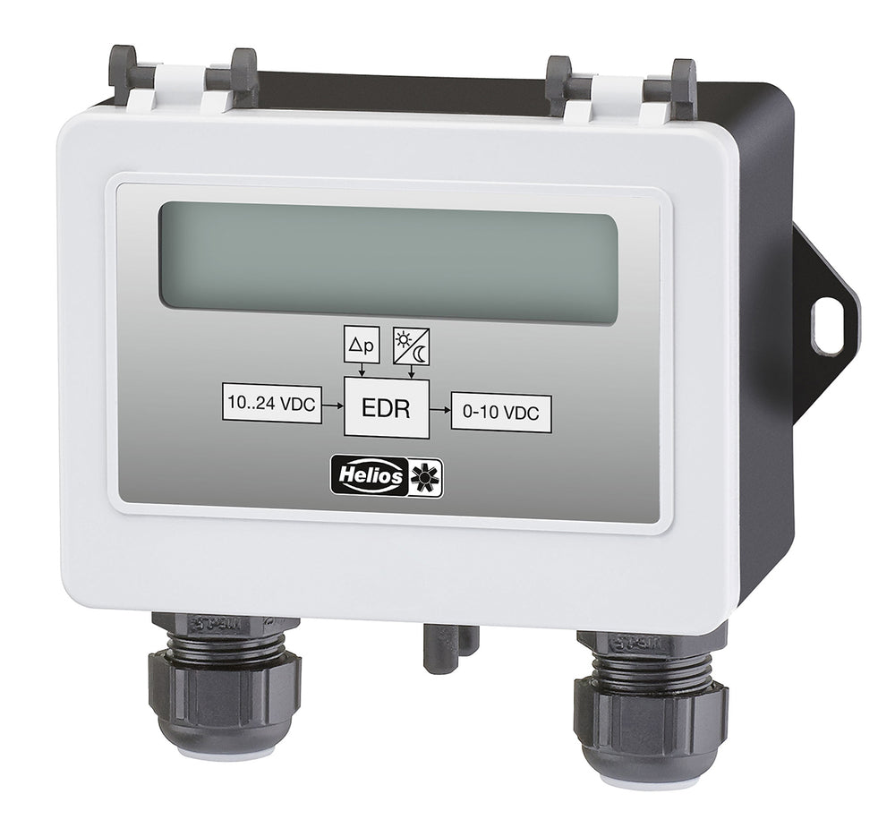 Helios EDR, elektr. Druckregler für EC- und AC-Ventilatoren mit FU 24V / 0-10V