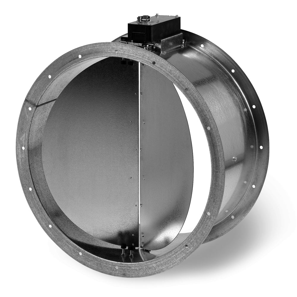 Helios RVM 500, Rohr-Verschlussklappe motorbetätigt