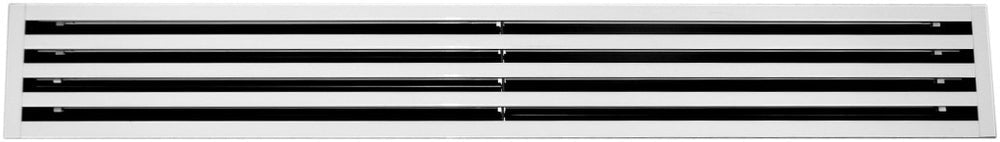 späth Schlitzauslass LK-70 2-Schlitzig, Alu eloxiert Länge 1500mm, inkl. Endstücken, ohne ASK