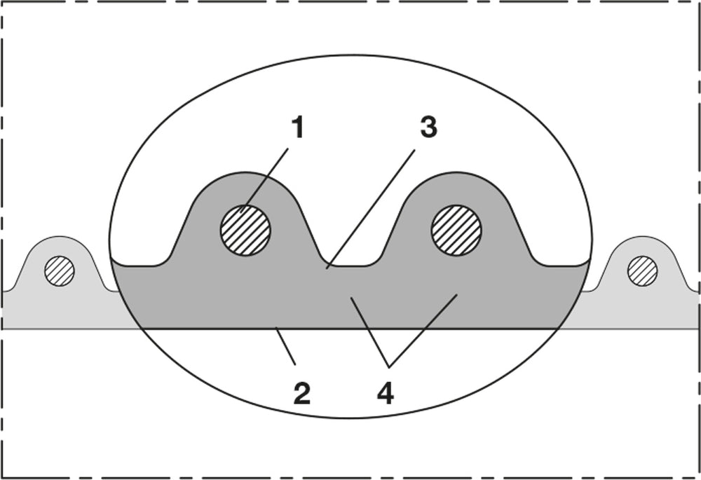 Norres PU Saugschlauch, antistatisch, superschwer, DN 125mm, L= 10m, AIRDUC® PUR 356 AS