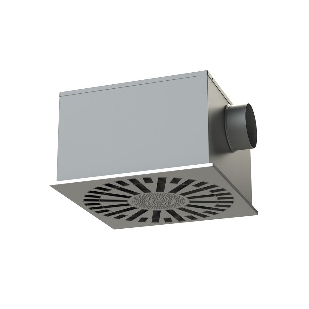 Schako Kombinationsdeckendurchlass Zu- und Abluft Typ: COMBIDQJ-625-LW9010-9010 NW 625 mm, RAL 9010