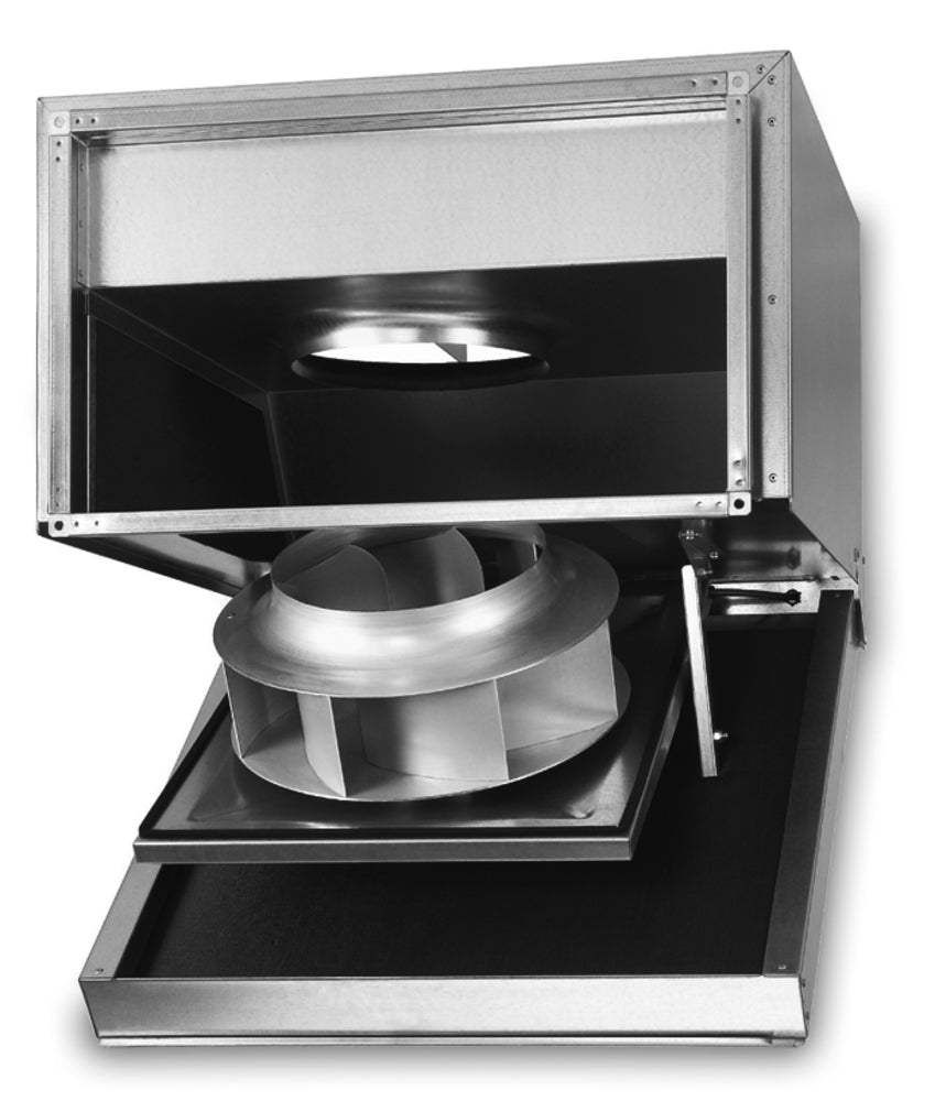 Helios SKRD EC 560/100/50 B, SILENT Kanalventilator EC, schallgedämpft, 3-PH 380-480V 50/60Hz reg.