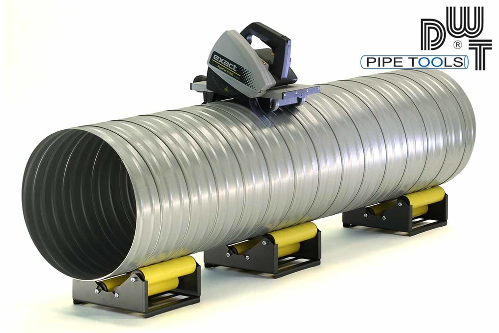 DWT Rohrauflageset zur Exact V1000 Säge