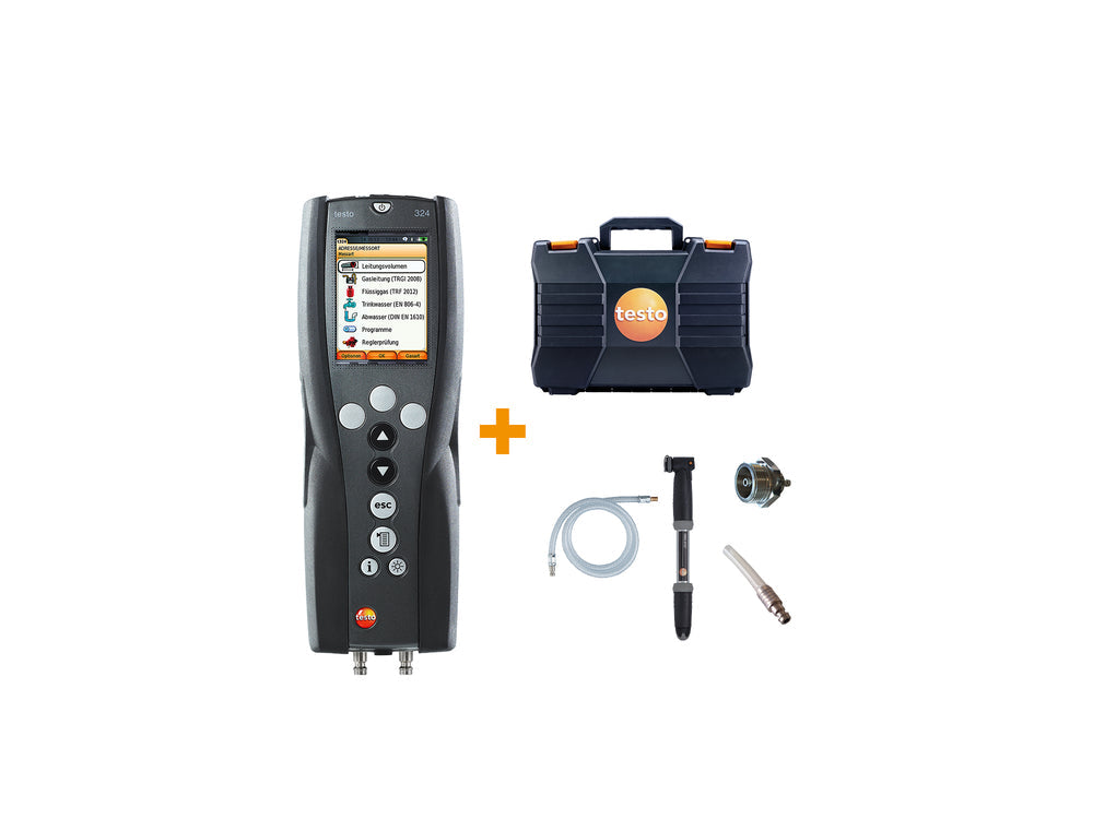 testo 324 Basis-Set  - Druck- und Leckmengenmessgerät