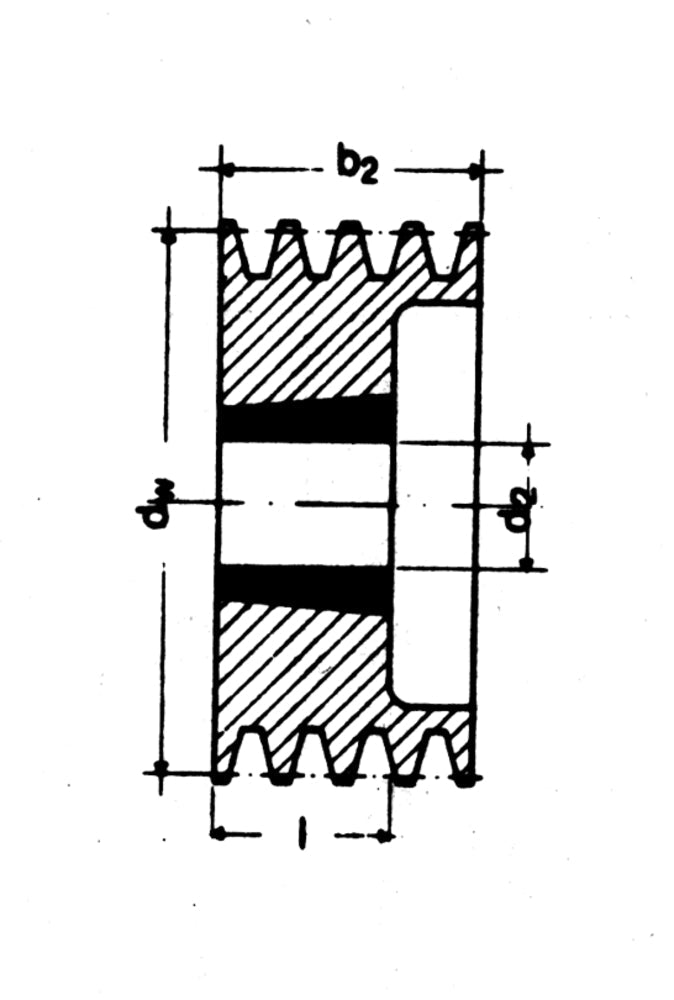 späth Taper-Spannbuchse 3535, Bohrung d2 35-90mm