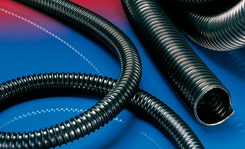 Norres PU Förderschlauch, leitfähig + schwer, DN 70mm, L= 10m, AIRDUC® PUR 355 EC