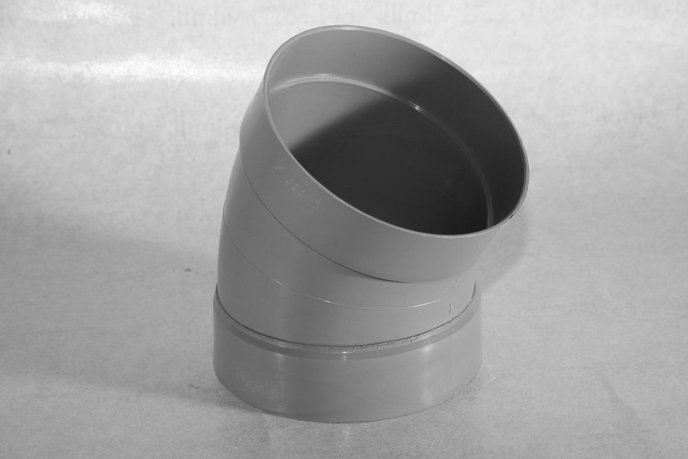 PVC Bogen 30° mit Muffe PVC-B30 NW 450