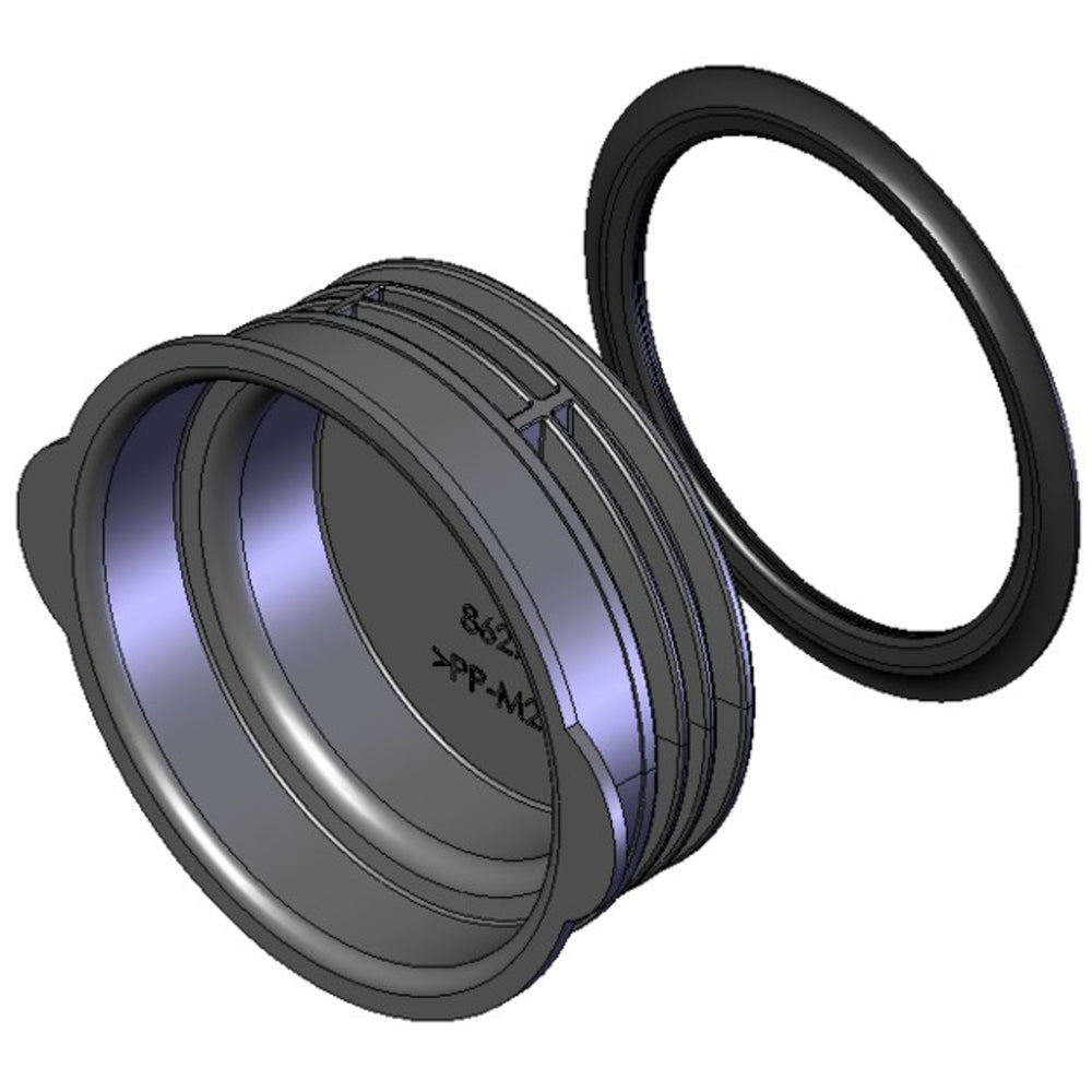 Helios FRS-VDS 75, FlexPipe Verschlussdeckel Rund 75 für Stutzen