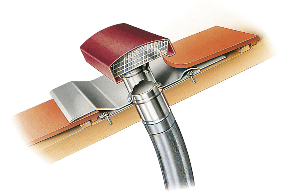 Helios DDF 250 G, Dachdurchführung für Rohrdurchmesser 250 mm Dachhaube schiefergrau lackiert