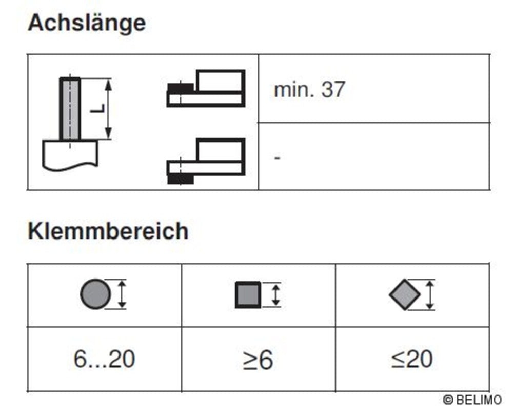 Belimo Klappenantrieb, Stetig, AC 230V, 5Nm LM230ASR