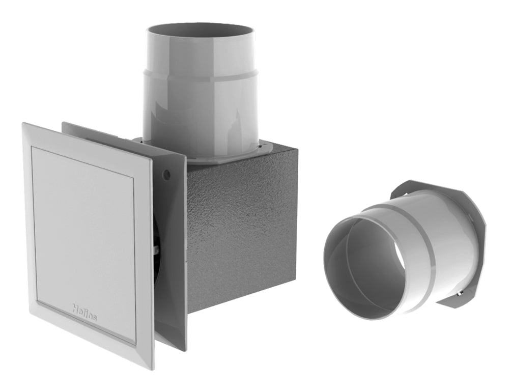 Helios ELS-ZS, Zweitraumset bestehend aus Absaugeinheit, und Zweitraum- anschluss-Stutzen