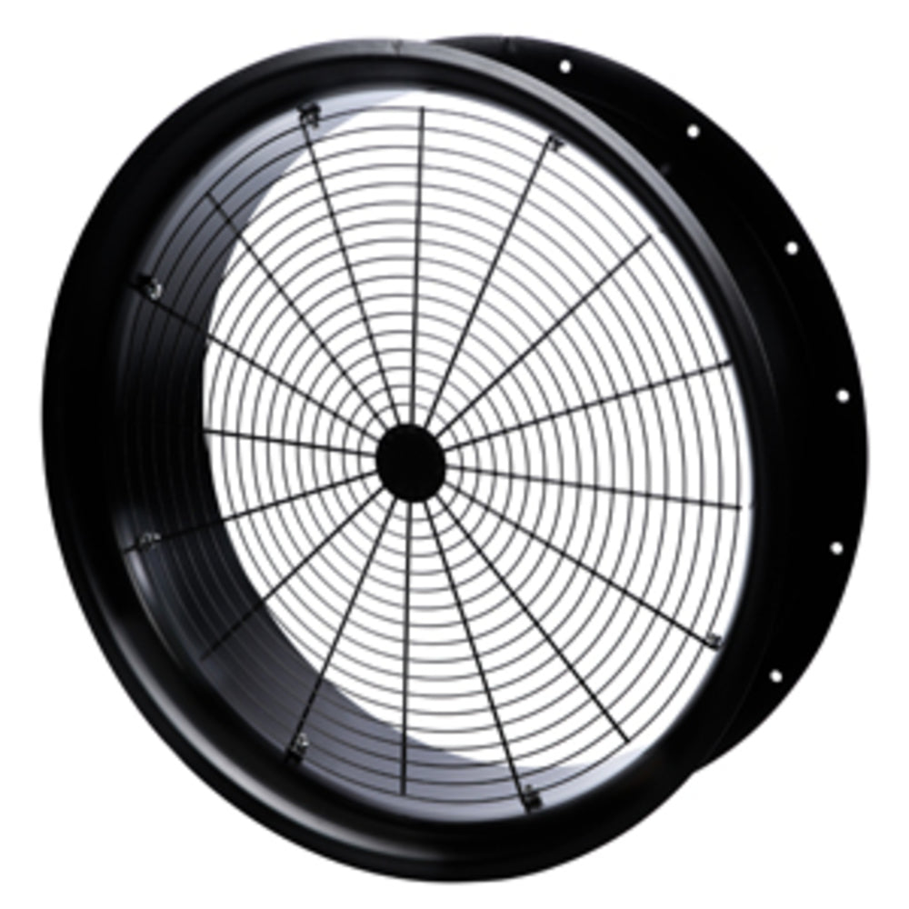 S&P Ansaugdüse TAD-800 N mit Schutzgitter und Anschlussflansch