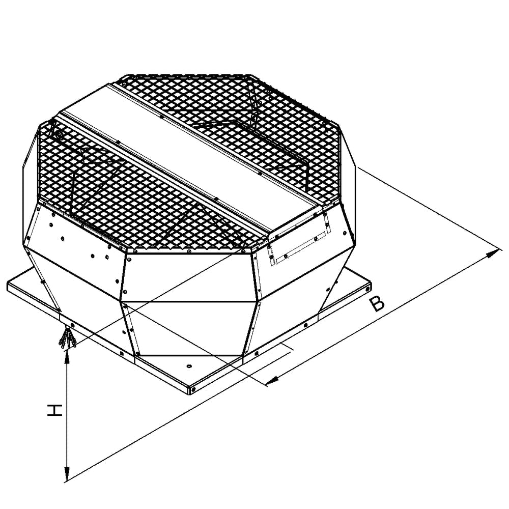 Ruck Dachventilator DVA 190 E4 30