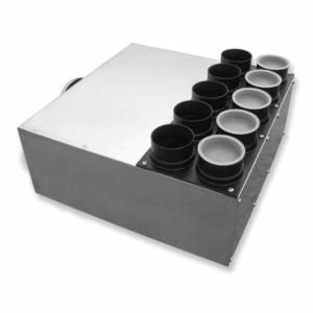 Helios FRS-VK 6-63/125, Verteilerkasten mit 6 Stutzen für FRS-R 63, Anschluß-DN 125