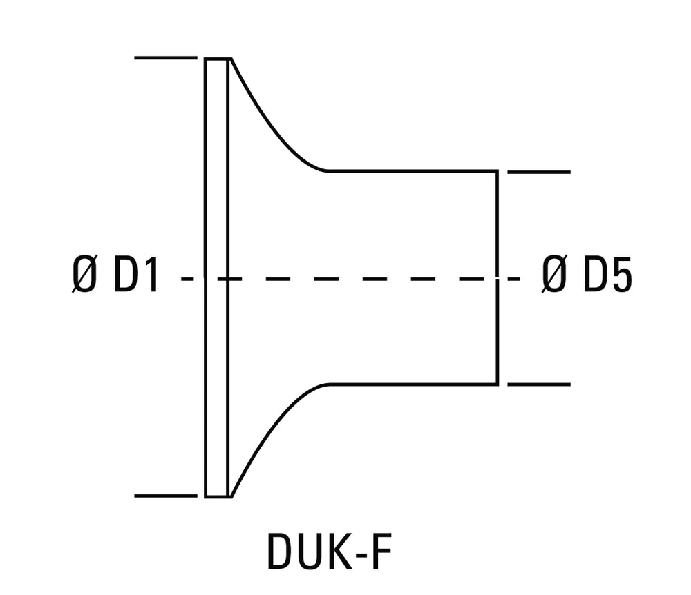 Trox Weitwurfdüse DUK-F/100