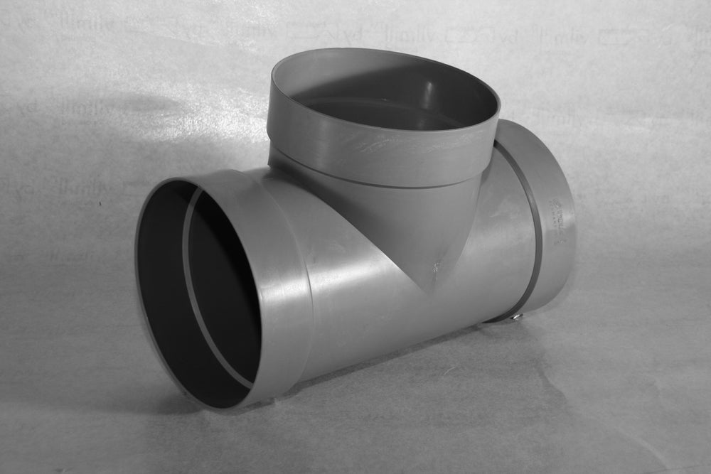 PPs T-Stück 90° mit Muffe PPS-T90 NW 900