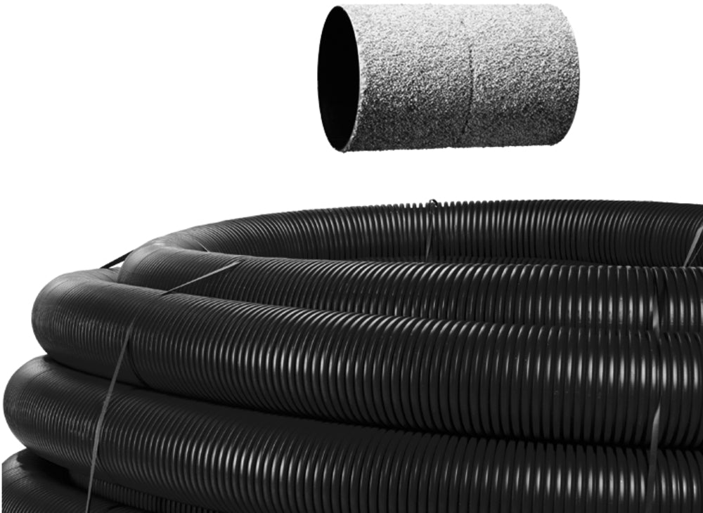 Helios LEWT-E+M, Erdkollektor-Rohr, Verbindungsmuffe, Mauerdurchführung u. Dichtringe zu EWT-Bausatz