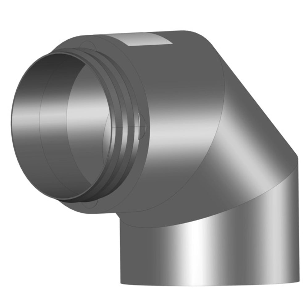 Helios IP-B 160/90, IsoPipe 90 Grad Bogen mit Innenverbinder