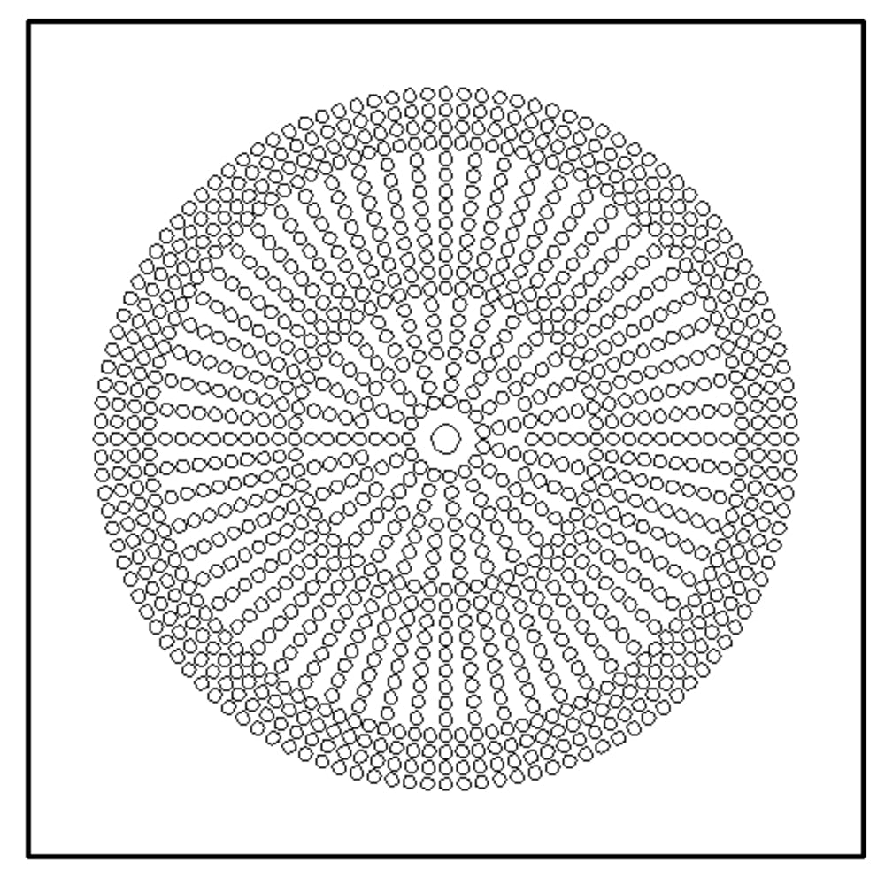 Schako Decken-Impulsauslass (Abluft,eckig) Typ PIL-Q-S-A, 625mm