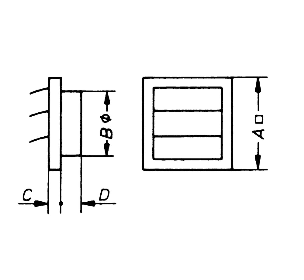 Helios VK 160, Verschlußklappe selbsttätig, Kunststoff