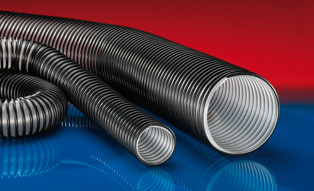 Norres abriebfester PU Schlauch, mittelschwer, DN 50mm, L: 10m PROTAPE® PUR 327 MEMORY