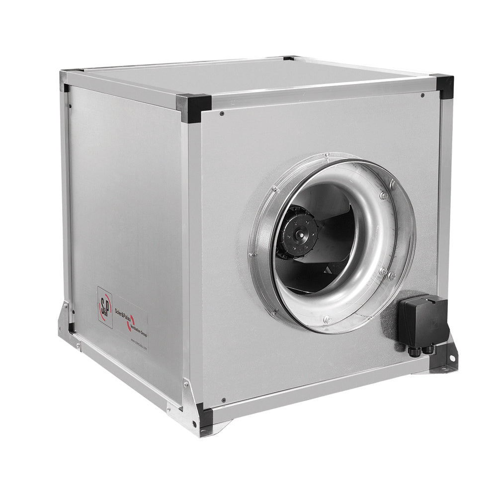 S&P Schallgedämmte Lüftungsbox CVAB/4-3000/355 N D, DN355