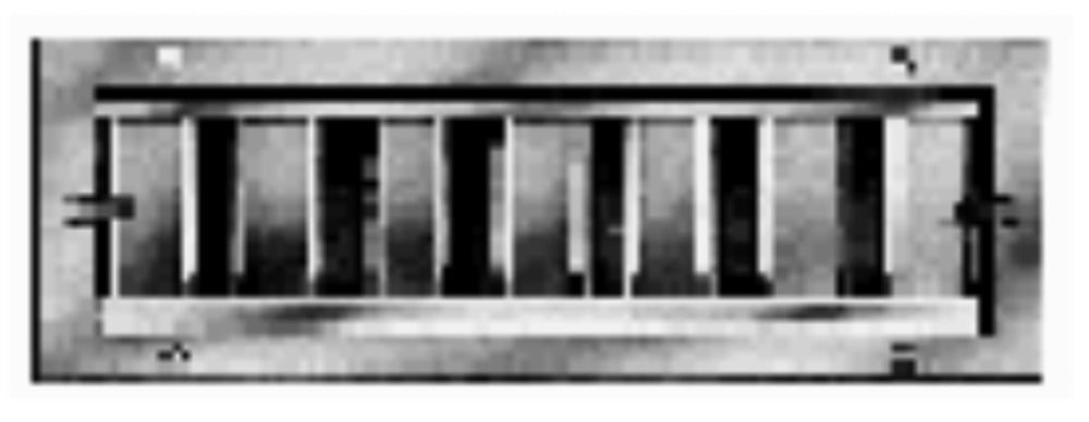 Schako Fettfanggitter Typ FGH, 1025x225mm