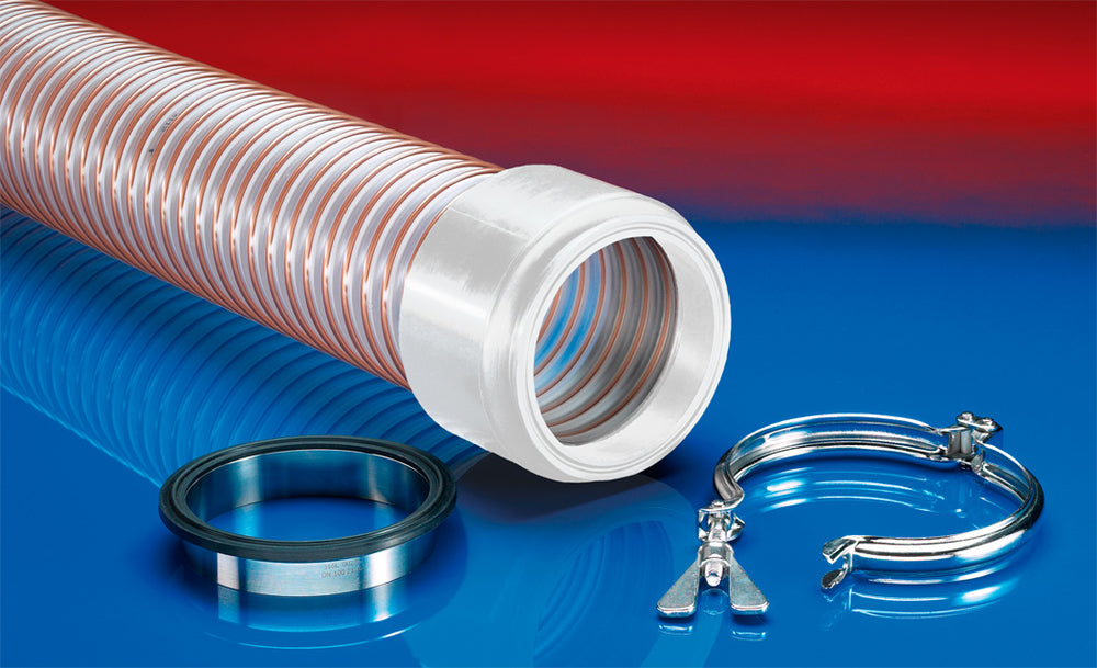 Norres TRI-Clamp Kupplung lebensmittelecht für Stutzen nach DIN 32676, für DN 32mm