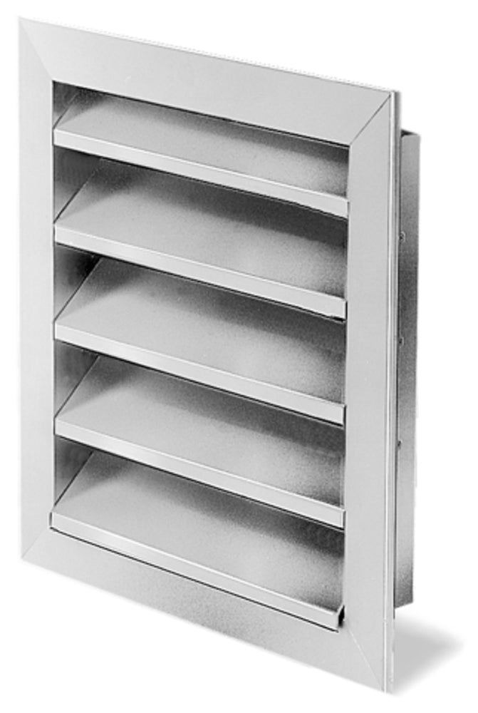 Helios WSG 630, Wetterschutzgitter Aluminium natur eloxiert