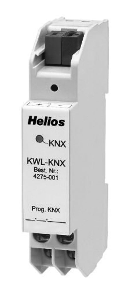 Helios KWL-KNX, KNX Busmodul für Helios easycontrols und für Schaltschrankmontage