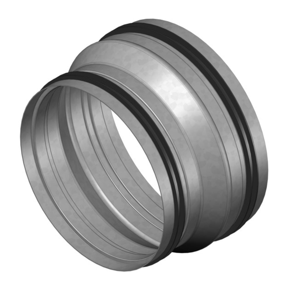 Helios RVBD 180/160, Rohrverbinder Stutzen DN 180 mit Dichtung Stutzen DN 160 mit Dichtung