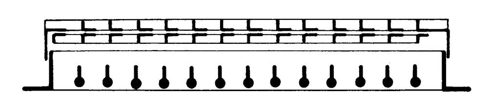 Trox Lüftungsgitter TRS-R-RS/1025x75