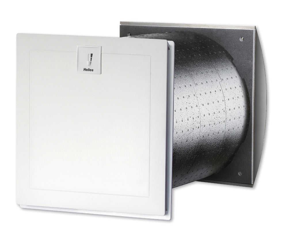 Helios KWL EC 60 ECO, Lüftungseinsatz kompl. Bedienelement in Innenfassade