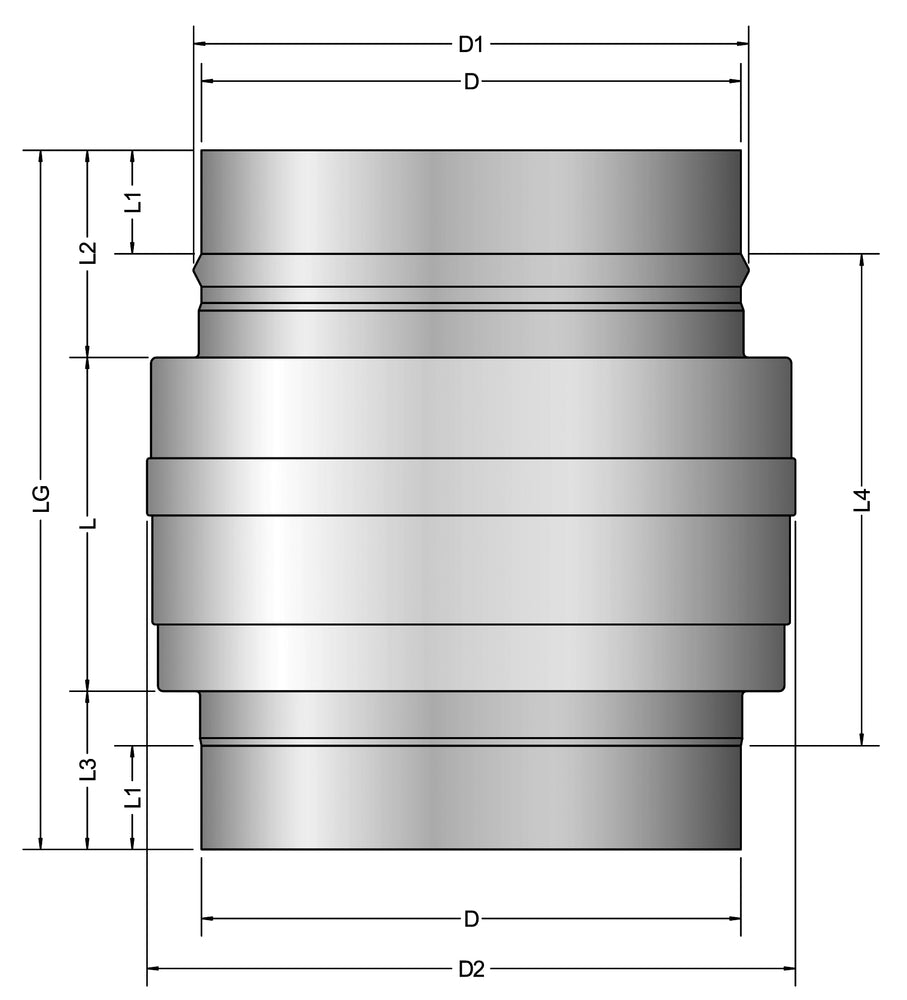 geba Brandschott AVR DN 180