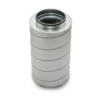 späth Rohrschalldämpfer URSD100 NW 100, Länge 1,2 m