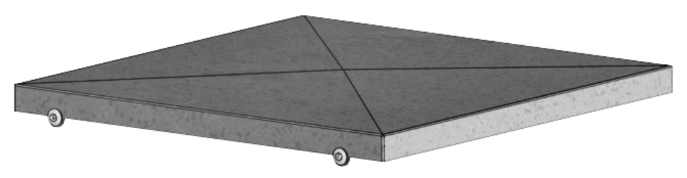 Helios GB-WSD 560/630/EC500, Wetterschutzdach zu Gigabox NG 560,630