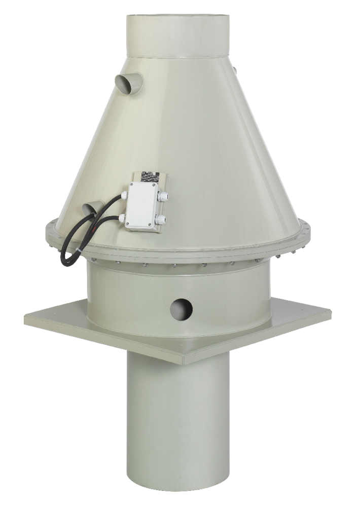 Systemair DVP 400D4-8-L Dachventilator