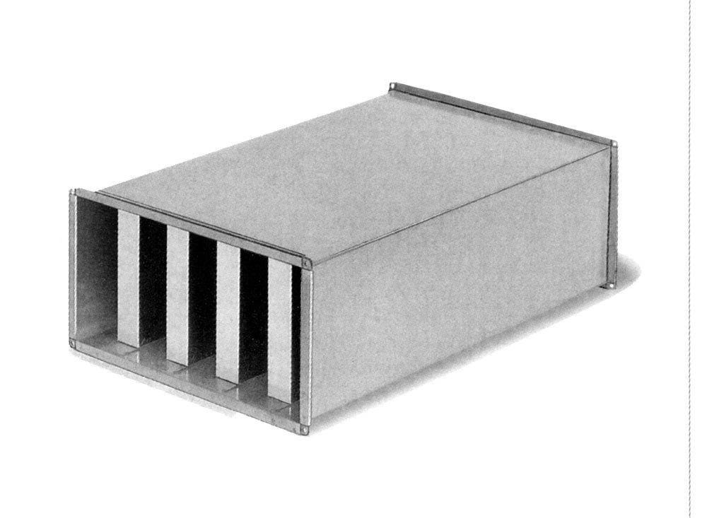 Helios KSD 40/20, Kanalschalldämpfer