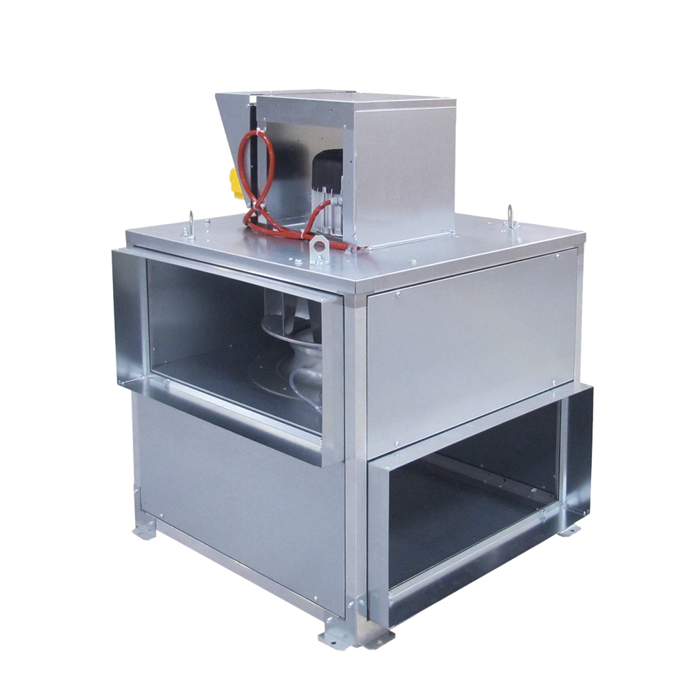 S&P Kanalventilator ILHB-400 CC ECOWATT ASR mit EC-Motor, 230V, 120GradC, ASR